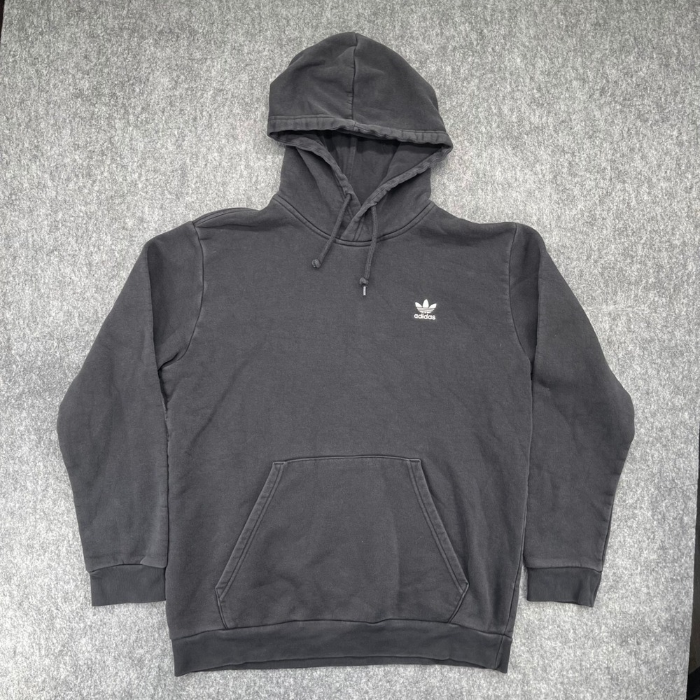 Adidas Originals Hoodie Mens Large Adicolor Essentials Black Skaters